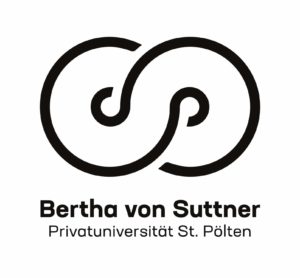 Logo Bertha von Suttner Privatuniversität Sankt Pölten